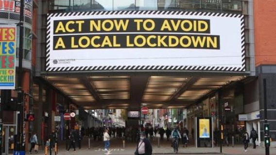 Anh áp lệnh phong tỏa tại Greater Manchester