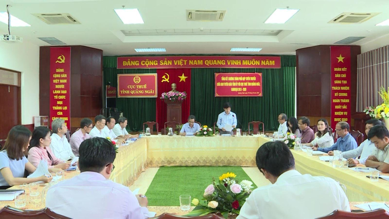 Tổng kết chương trình phối hợp tuyên truyền giữa Ban Tuyên giáo Tỉnh ủy và Cục Thuế tỉnh