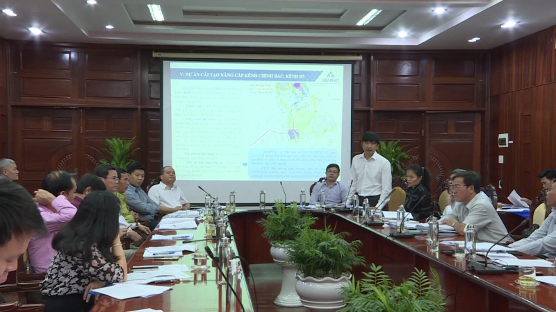 Giải quyết vướng mắc cung cấp nước cho các doanh nghiệp ở Dung Quất