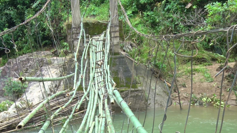 Sơn Tây khắc phục cầu Nước Mù giúp 12 hộ dân thoát cảnh cô lập