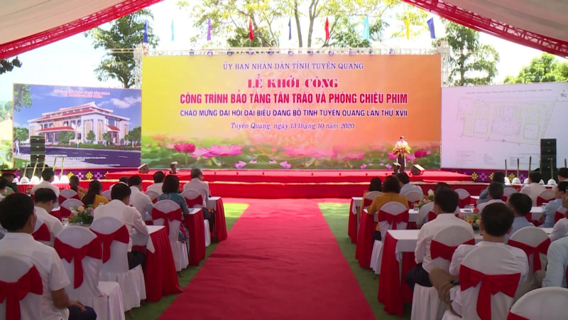 Khởi công Bảo tàng Tân Trào, Tuyên Quang