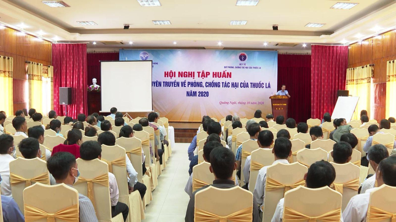 Tập huấn tuyên truyền về phòng, chống tác hại của thuốc lá