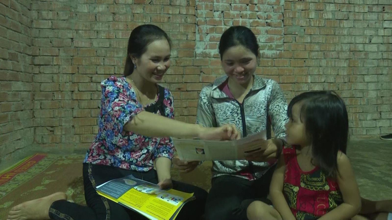 Câu lạc bộ thực hiện chính sách dân số ở Minh Long