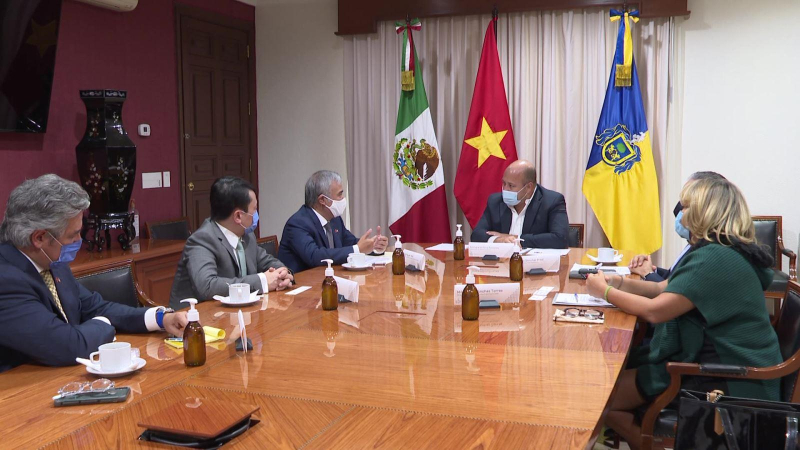 Việt Nam th&uacute;c đẩy quan hệ thương mại với Jalisco