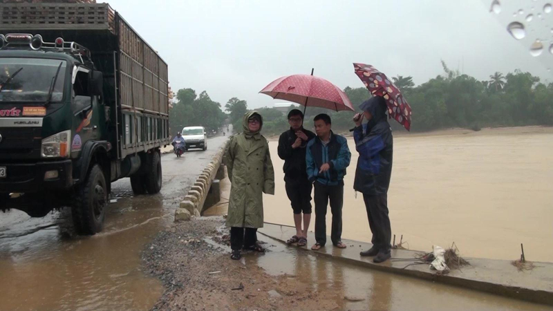 Khảo sát tác động vận hành liên hồ chứa tại khu vực cầu sông Rin