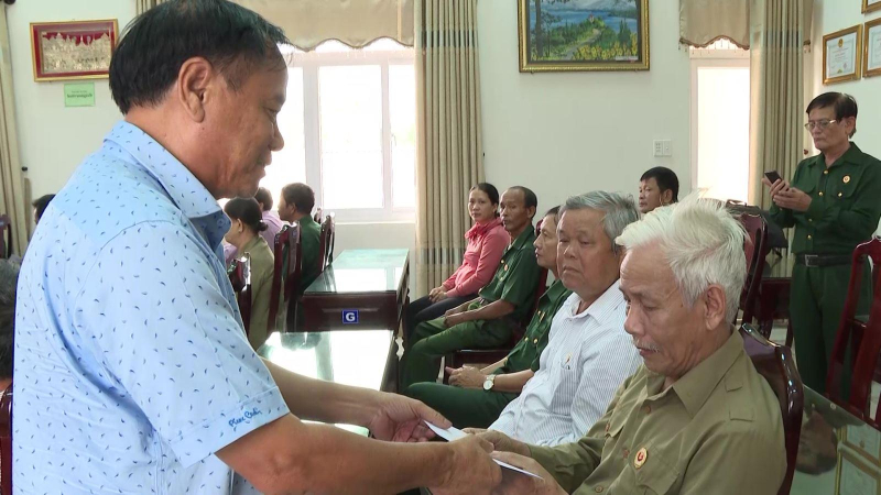 Hội Cựu chiến binh tỉnh Đồng Nai hỗ trợ cựu chiến binh tỉnh Quảng Ngãi