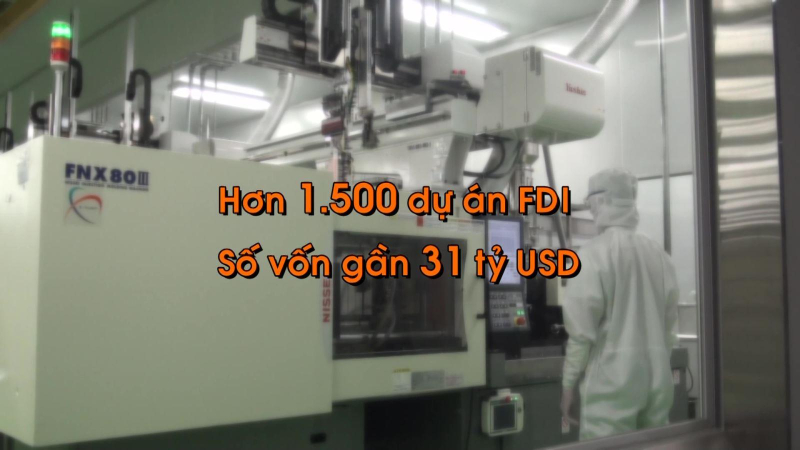 Môi trường đầu tư thuận lợi “hút” vốn FDI