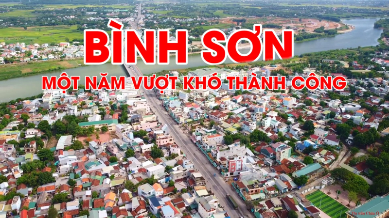 Bình Sơn một năm vượt khó thành công