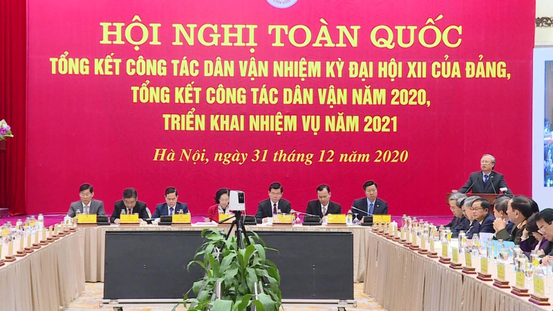 Hội nghị tổng kết C&ocirc;ng t&aacute;c d&acirc;n vận to&agrave;n quốc