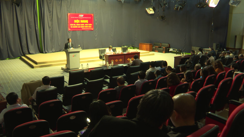 Đài PT-TH Quảng Ngãi hội nghị cán bộ, công chức, viên chức năm 2020