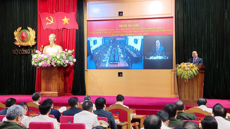 Bộ Công an tổng kết công tác phòng chống tham nhũng