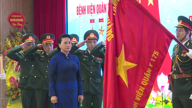 Bệnh viện Quân y 175 đón nhận danh hiệu AHLLVTND