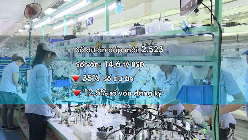 28,5 tỷ USD vốn đầu tư nước ngoài đầu tư vào Việt Nam