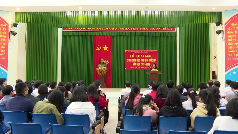 Khai mạc kỳ thi chọn học sinh giỏi quốc gia THPT