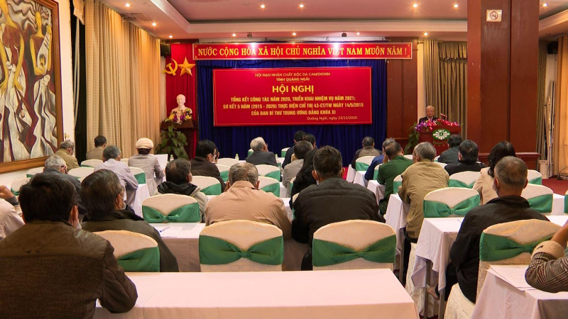 Hội nạn nhân chất độc da cam Dioxin tỉnh triển khai nhiệm vụ 2021.