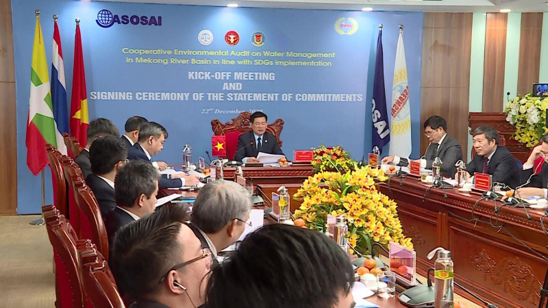 Kiểm to&aacute;n Nh&agrave; nước Việt Nam chủ tr&igrave; kiểm to&aacute;n hợp t&aacute;c quản l&yacute; nguồn nước s&ocirc;ng M&ecirc; K&ocirc;ng