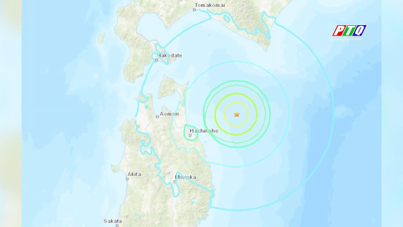 Động đất ngoài khơi Nhật Bản
