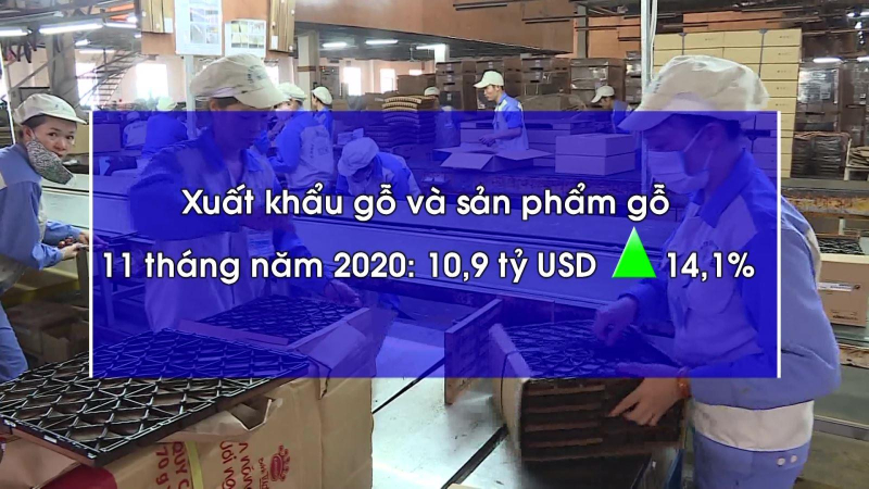 Xuất khẩu gỗ v&agrave; sản phẩm gỗ đ&atilde; vượt kỷ lục năm 2019