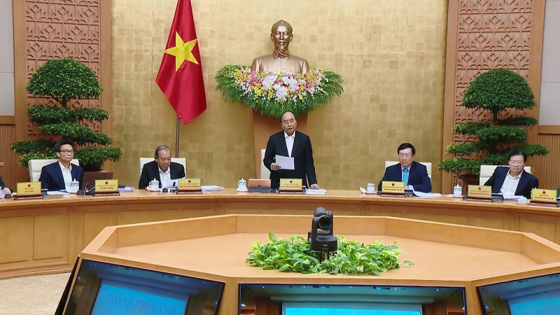 Ch&iacute;nh phủ Phi&ecirc;n họp thường kỳ th&aacute;ng 11