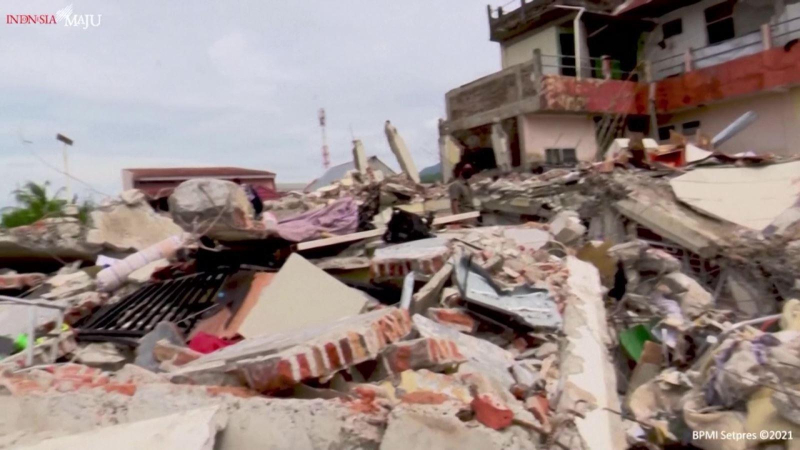 Lại xảy ra động đất mạnh ở Indonesia