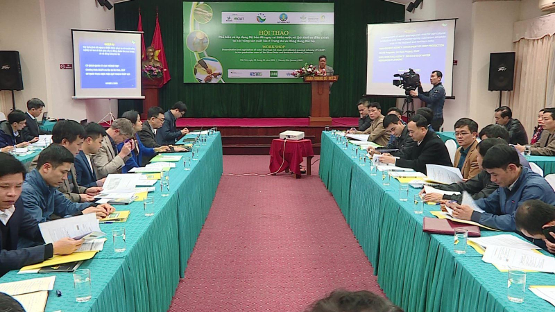 C&ocirc;ng bố bản đồ về rủi ro thiếu nước