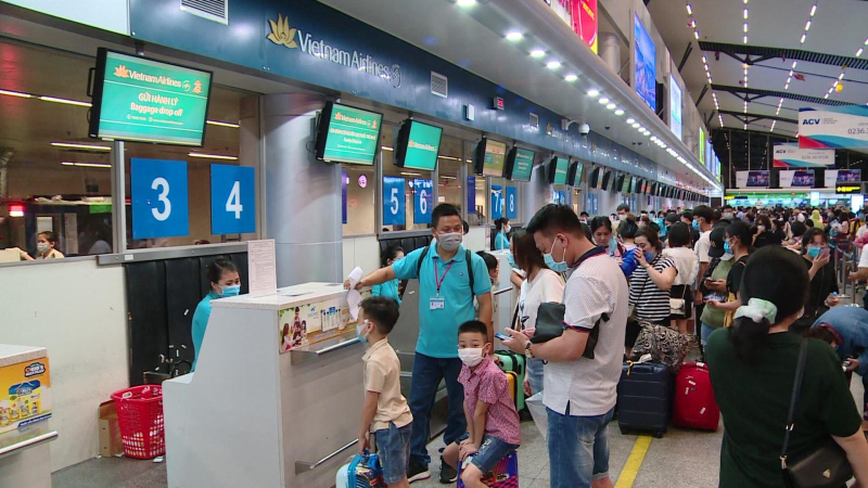 Tết Nguyên đán có tới 1.200 chuyến bay/ngày