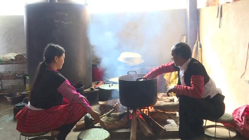 Đồng b&agrave;o M&ocirc;ng ở T&agrave; Số đ&oacute;n Tết cổ truyền