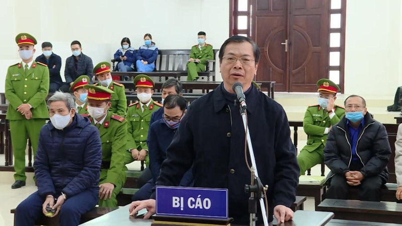 Ho&atilde;n xử cựu Bộ trưởng Vũ Huy Ho&agrave;ng v&agrave; đồng phạm