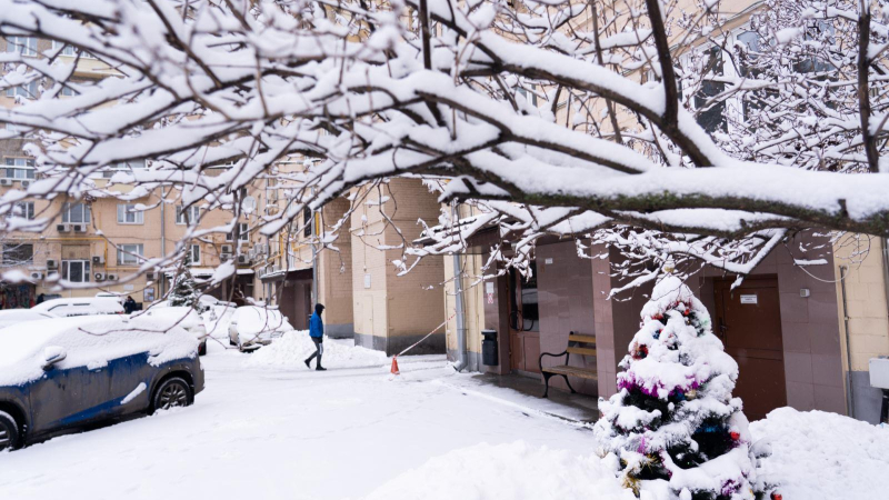 Tuyết phủ trắng thủ đ&ocirc; của Nga