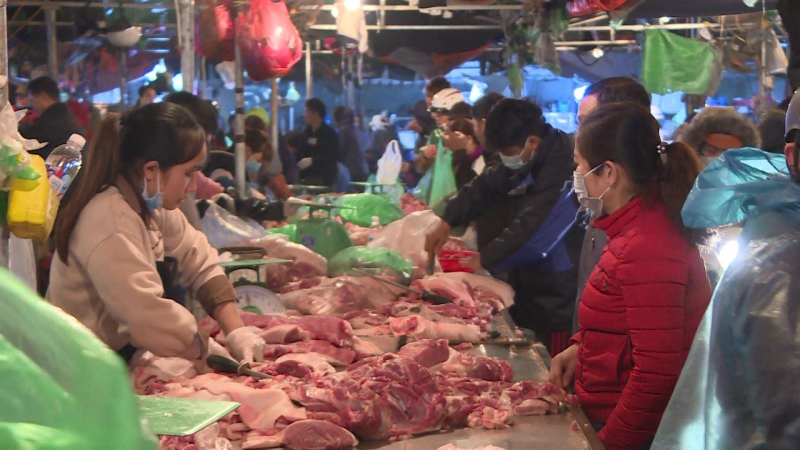 Giá thịt lợn tăng cao