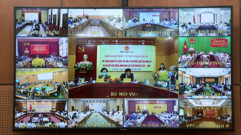 Tập huấn nghiệp vụ tổ chức bầu cử