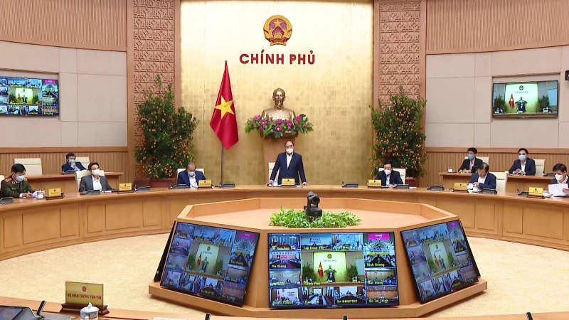 Thường trực Chính phủ họp về phòng chống COVID-19