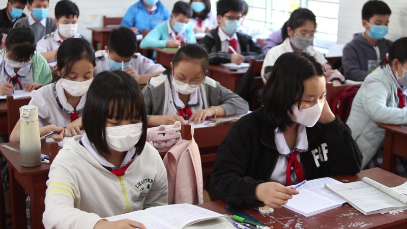 Vừa học vừa ph&ograve;ng chống dịch Covid-19