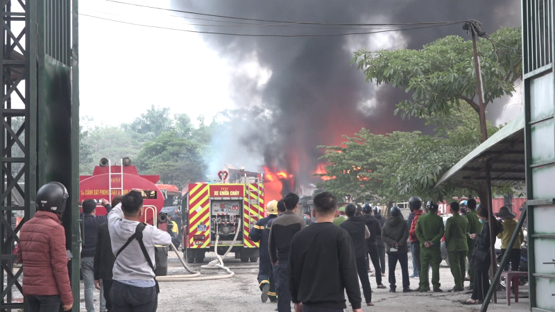 Cảnh báo cháy nổ dịp cận tết