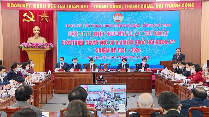 Hội nghị hiệp thương lần thứ nhất giới thiệu ĐBQH kh&oacute;a XV