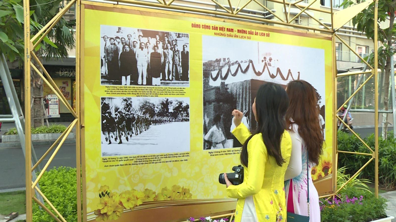 Thành phố Hồ Chí Minh triển lãm ảnh mừng xuân, mừng Đảng