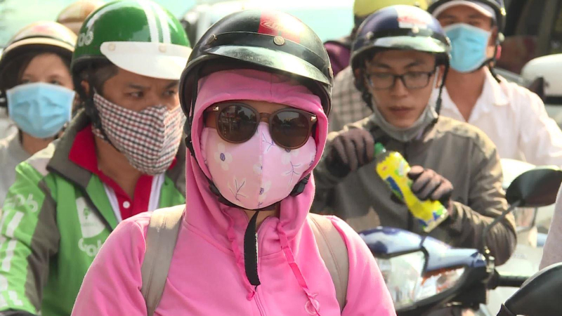 Bắt đầu vào đợt nắng nóng