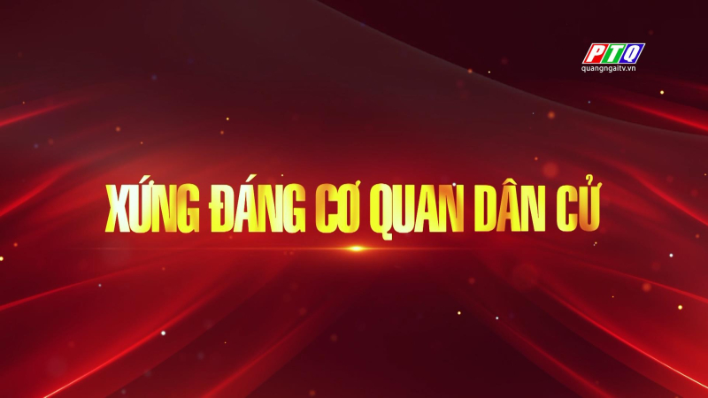 Xứng đáng cơ quan dân cử