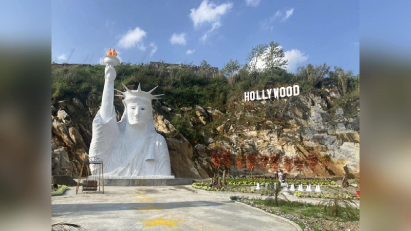 SaPa tạm đóng cửa điểm check-in tượng Nữ thần Tự do