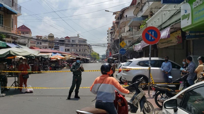 Campuchia phong tỏa thủ đô để chống dịch