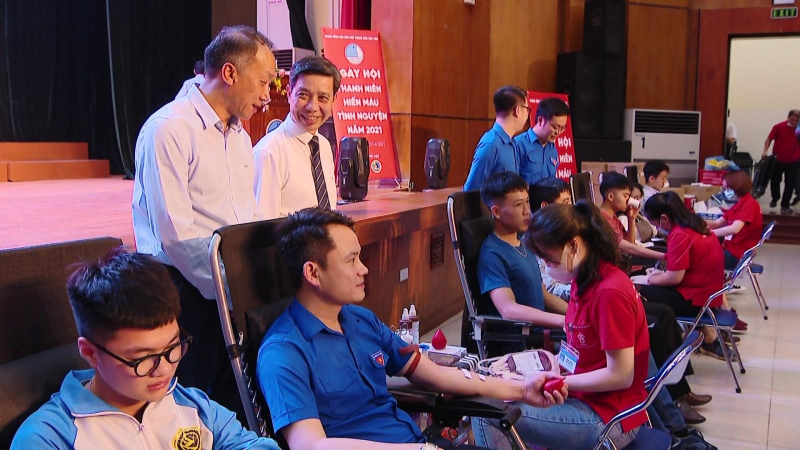 Ngày hội Thanh niên hiến máu tình nguyện năm 2021