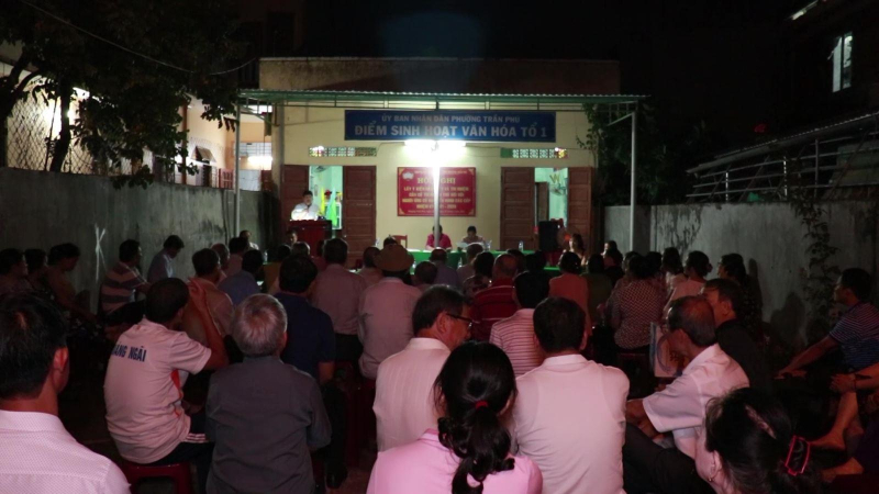 Đảm bảo việc lấy ý kiến cử tri nơi cư trú dân chủ, công khai