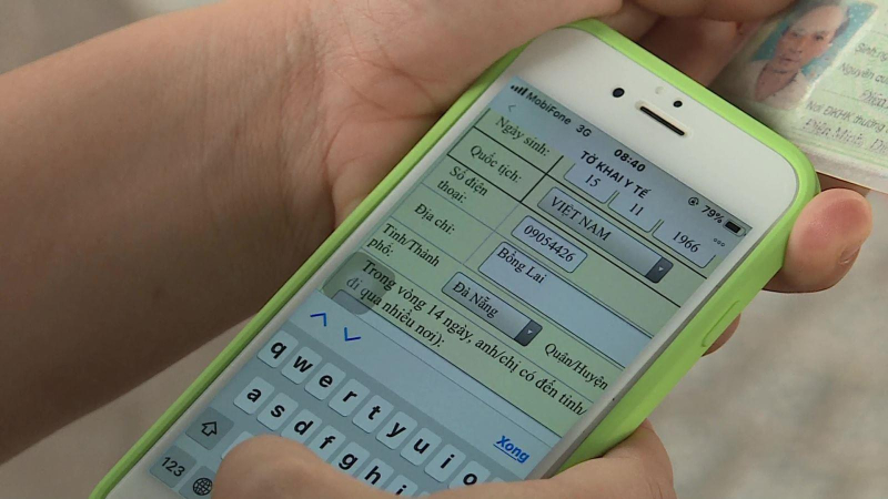 Đường dây nóng hỗ trợ khai bao y tế miễn phí