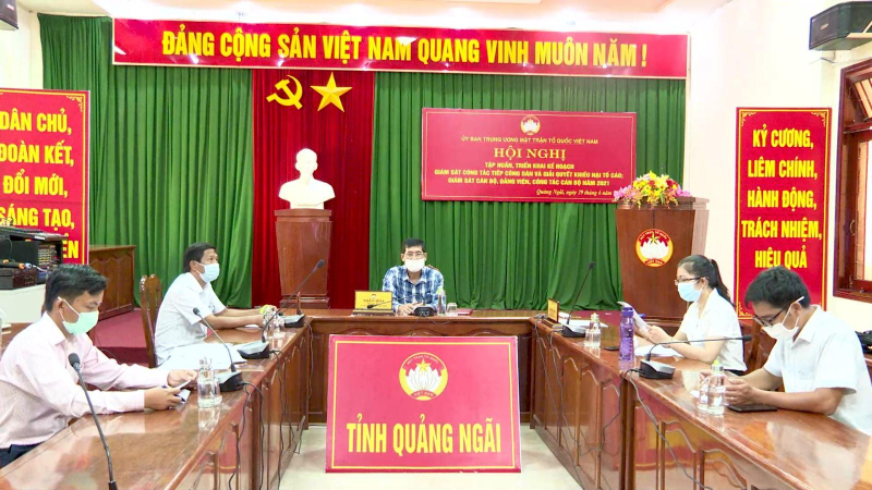 Triển khai giám sát tiếp công dân, giải quyết khiếu nại tố cáo và giám sát cán bộ, Đảng viên