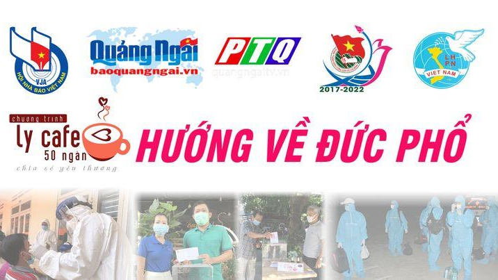 Phát động chương trình cà phê 50 ngàn “HƯỚNG VỀ ĐỨC PHỔ”