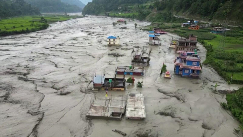 Thiên tai gây thiệt hại lớn cho Nepal