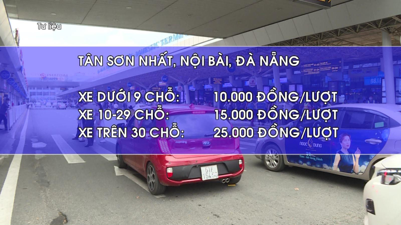 Đề xuất mức gi&aacute; cho xe &ocirc; t&ocirc; đ&oacute;n trả kh&aacute;ch tại s&acirc;n bay