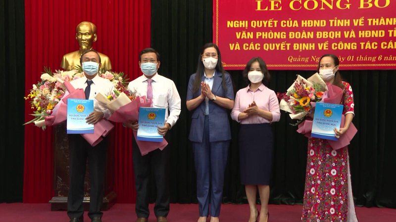 Th&agrave;nh lập văn ph&ograve;ng đo&agrave;n ĐBQH v&agrave; HĐND tỉnh Quảng Ng&atilde;i
