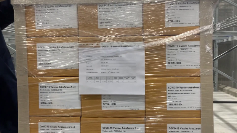 Việt Nam nhận viện trợ 665 nghìn liều vaccine