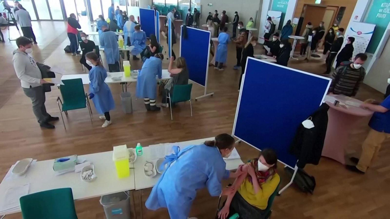 Đức hoàn thành tiêm chủng trên 50% dân số